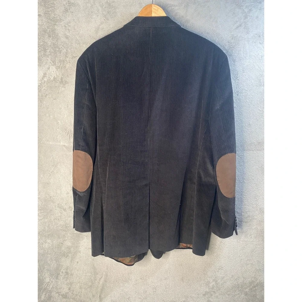 Lauren Ralph Lauren Corduroy‎ Blazer Men 46L Preppy Old Money Heritage
